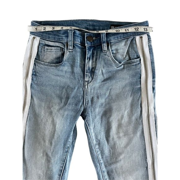 Blank NYC‎ The Great Jones Jeans in Slumlord Side Zip 25 Medium Wash $118 - Picture 10 of 12